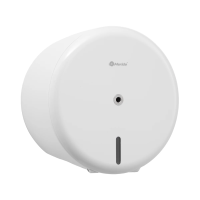 Диспенсер для туалетной бумаги в рулонах Merida One CEB101, белый, пластик, с центральной вытяжкой