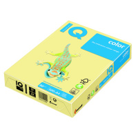 Цветная бумага для принтера Iq Color trend лимонно-желтая, А4, 500 листов, 80г/м2, ZG34