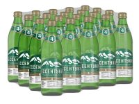 Вода Ессентуки №4 минеральная природная лечебно-столовая газированная, 450мл x 20 шт