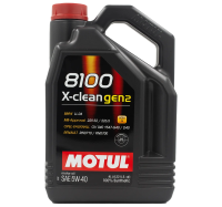 Масло моторное Motul 8100 X-Clean Gen 2 5W40, 4л