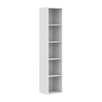 Стеллаж высокий Skyland Imago СУ-1, белый, 406х365х1975мм, узкий