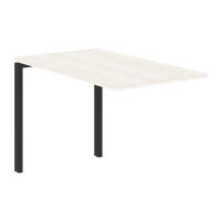 Брифинг-приставка EUB 1167 Ясень Траун/Черный 1160х670х750 EDIS