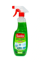 Чистящее средство для стекол Sanita 500мл, антизапотевание
