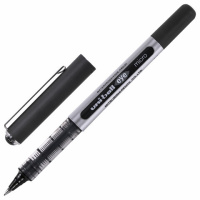 Ручка-роллер Uni Eye черная, узел 0.5мм, линия письма 0.3мм
