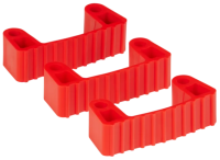 Запасные резиновые ленты Vikan 3шт, красный, 10024