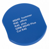 Подушка сменная ДИАМЕТР 40 мм, для GRM R40Plus, Office, Hummer ColopPrinter R40, фиолетовая, 1711001