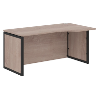 Стол эргономичный XQPCET 169H(R) Дуб Сонома/Антрацит 1600х900х750 XTEN-QP