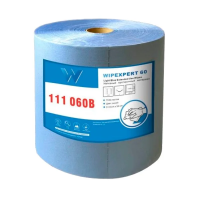 Протирочный материал Wipexpert X60, 1100 листов, 34х31,8см, голубой, 111060B, аналог 34965