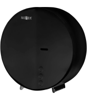 Диспенсер для туалетной бумаги в рулонах Nofer Nofer Industrial Evo черный, 05046.N