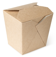 Коробка для лапши Metro Professional крафт и картон, 35шт