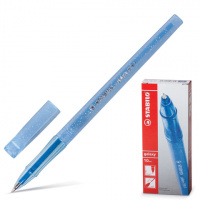 Шариковая ручка Stabilo Galaxy 818F синяя, 0.3мм, синий корпус
