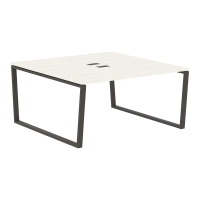 Стол 2-х местный EVWST 1516 Ясень Траун/Мокко 1560х1606х750 EDIS