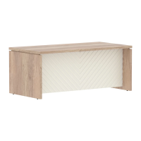 Стол руководителя TLST 189H Дуб Каньон Z/Латте 1800х900х750 TORR LUX