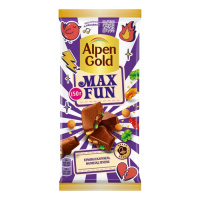 Шоколад Alpen Gold Maxfun бисквит, 150г