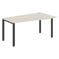 Стол эргономичный XS6CT 169(R) Сосна Эдмонт/Антрацит 1600х900х750 XTEN-S60