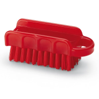Щетка малая ручная прямоугольная  Igeax,  115 мм,  средний ворс,   (красный цвет), 1003RM