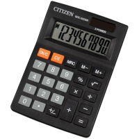 Калькулятор настольный Citizen SDC-022SR черный, 10 разрядов