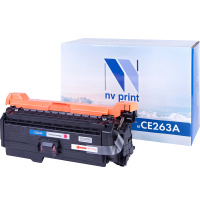 Картридж лазерный Nv Print CE263AM, пурпурный, совместимый