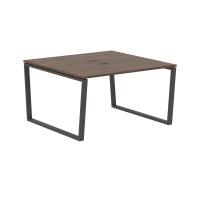 Стол 2-х местный EVWST 1313 Дуб Денвер тёмный/Мокко 1360х1346х750 EDIS