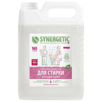 Гель для стирки Synergetic гипоаллергенный для всех видов тканей 165 стирок, 5л