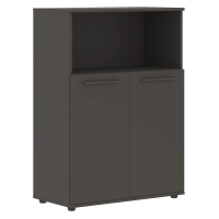 Шкаф средний широкий EMCS 85.3 Мокко/Мокко/Мокко 852х430х1199 EDIS