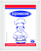Дрожжи сухие Воронежские быстродействующие, 100г