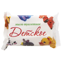 Мыло туалетное 200 г 'Детское', КМЗ, цветная обертка