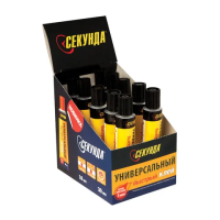 Клей универсальный Секунда прозрачный, 30г