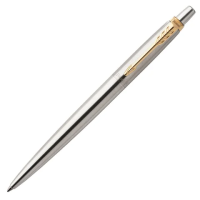 Гелевая ручка Parker Jotter Stainless Steel GT М, серебристый корпус, 2020647