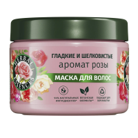 Маска для волос Herbal Essences Гладкость и шелковистость Аромат розы, 300мл