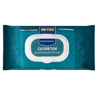 Салфетка рулонная Metro Professional влажная, 120шт