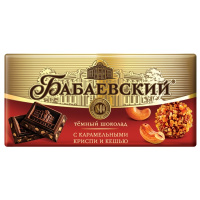 Шоколад Бабаевский криспи-кешью, 90г