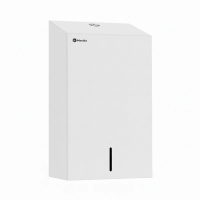 Диспенсер для полотенец листовых Merida Stella R Слим металлический, белый, V-сложение, ASB103.R