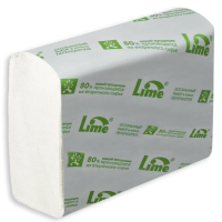 Полотенца листовые. LimePremium SmartMix 2 слоя, 180шт, 22х22.5см, Z укладка