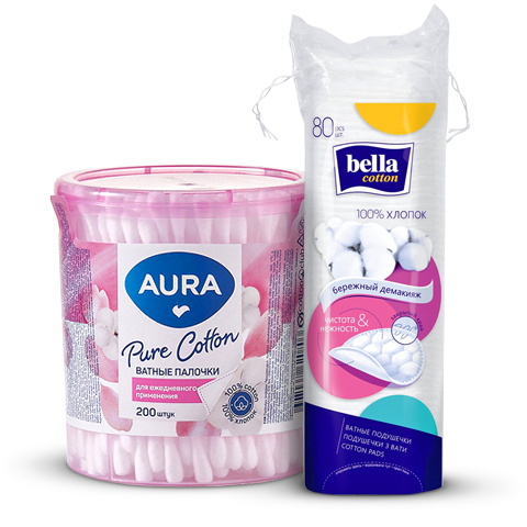 Ватные палочки, ватные диски