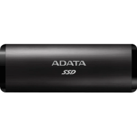 Портативный жесткий диск A-Data SE760 256Гб, USB 3.2, Type-C, ASE760-256GU32G2-CBK