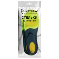 Стельки для кроссовок СПОРТИВНЫЕ КАРКАСНЫЕ, материал PU PRO SPORT, размер RU 40-41 / EU 41-42, с лин