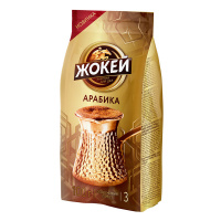 Кофе молотый Жокей Для турки Арабика 100г, пачка