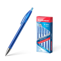 Ручка гелевая автоматическая Erich Krause R-301 Original Gel Matic синий, 0.5мм
