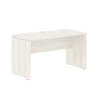 Стол прямой EDST 1367 Ясень Траун/Белый 1360х670х750 EDIS