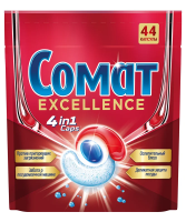 Капсулы для посудомоечной машины Сомат Excellence 4in1, 44шт