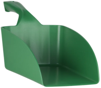 Совок пищевой Vikan 2л, большой, из металлопластика, зеленый, 56672