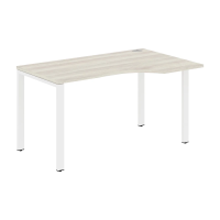 Стол эргономичный XS6CET 149(R) Сосна Эдмонт/Белый 1400х900х750 XTEN-S60