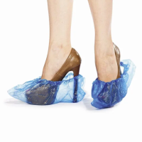 Бахилы Laima Стандарт 13 мкм, голубые, 50 пар в упаковке, 103424