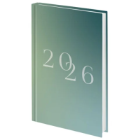 Ежедневник датированный 2026 145х215 мм, А5, STAFF, ламинированная обложка, '2026', 117323