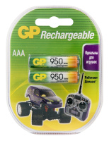 Аккумулятор Gp AAA, 950mAh, 2шт/уп
