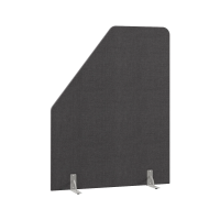 Акустическая перегородка на фетровых опорах RA.S.F-140/180 KITON 07/Серый 1400х28х1800 RAND Acoustic