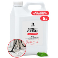 Универсальный моющий концентрат Grass Cement Cleaner 5л, для уборки после строительства и ремонта, 1