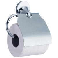 Держатель туалетной бумаги Nofer Hotel с крышкой, 16417.B