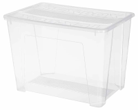 Ящик универсальный Econova Tex-box бесцветный 70л, 57 x 38 x 40.5см